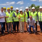 Machadinho recebe ministro dos Transportes e diretor da ANTT em vistoria às obras de duplicação da BR-153