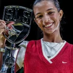 Rayssa é campeã da etapa carioca da Liga Internacional de Skate Street 